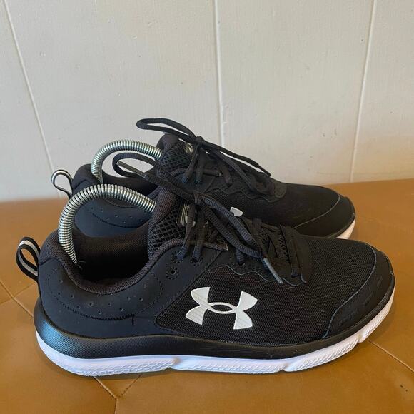 Under Armour Women's Charged Assert Black Athletic Shoe / 3026180 001 / Sz 9.5 - Picture 2 of 10